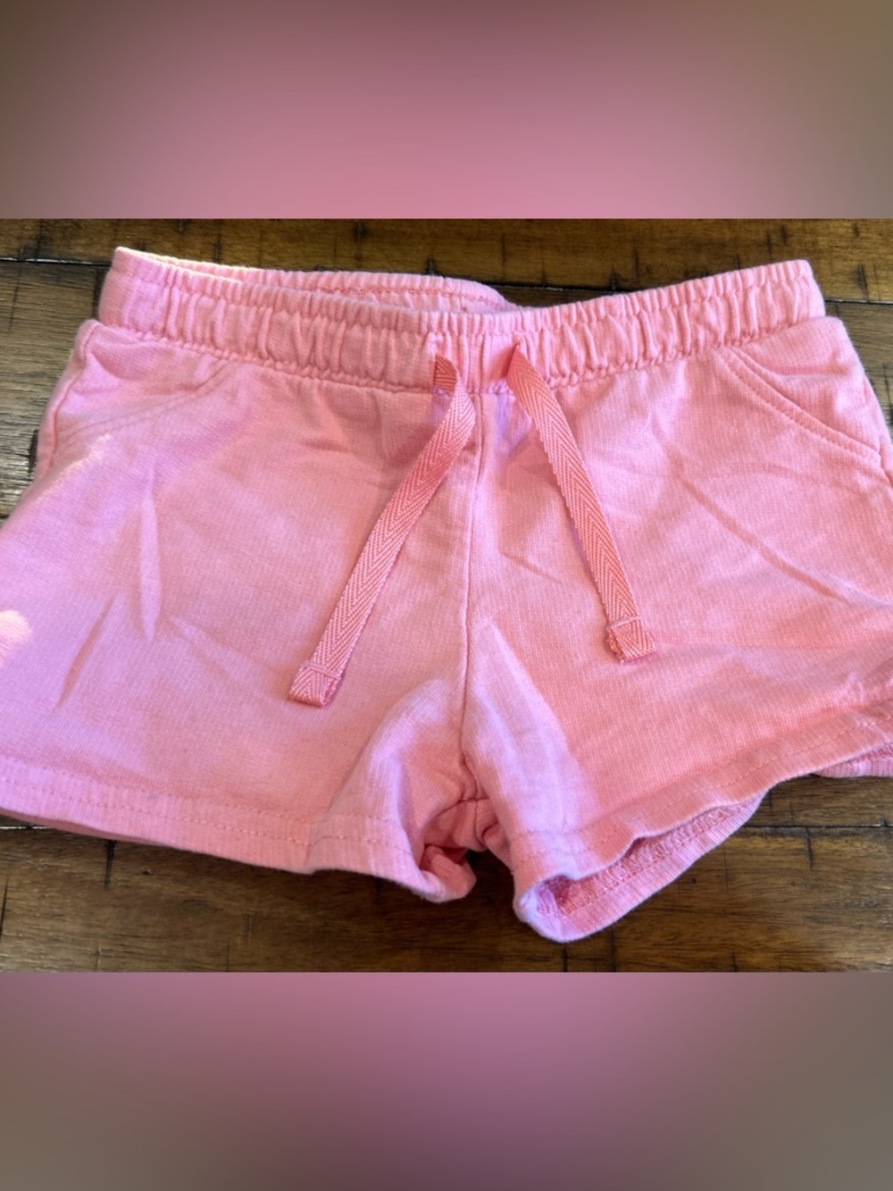 Carter's Light Pink Pull-On Cotton Shorts